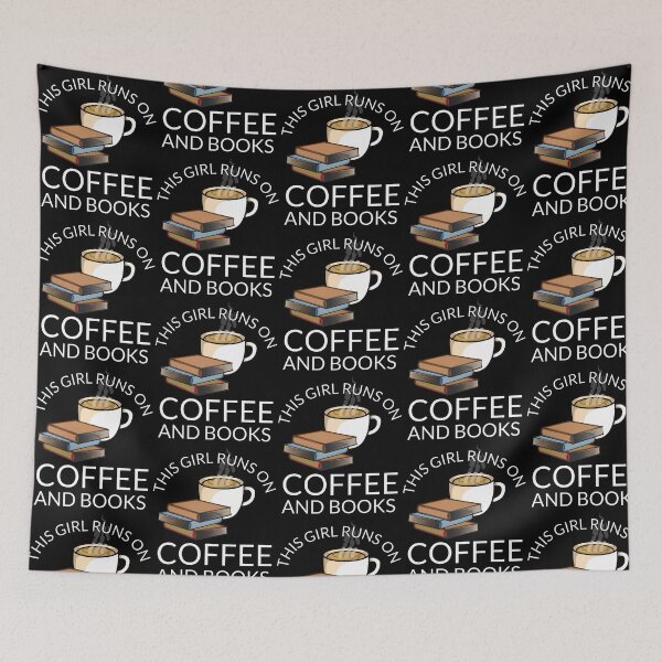 Item preview, This Girl Runs On Coffee And Books designed and sold by naovios.
