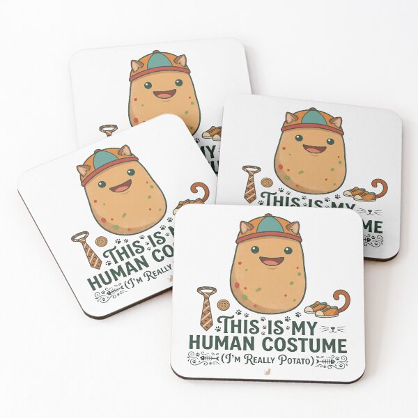 Item preview, I'm Really Potato Funny Cat designed and sold by Retro Whiskers.