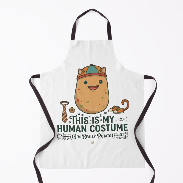 Item preview, I'm Really Potato Funny Cat designed and sold by Retro Whiskers.