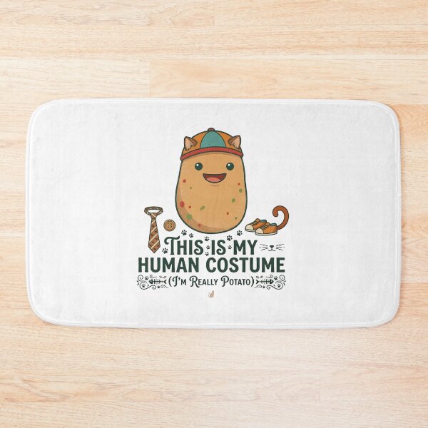 Item preview, I'm Really Potato Funny Cat designed and sold by Retro Whiskers.