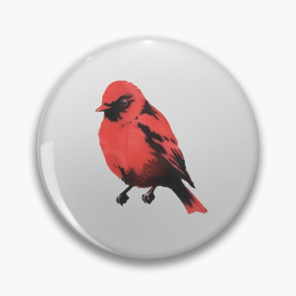Item preview, Cute red bird designed and sold by 123ks.