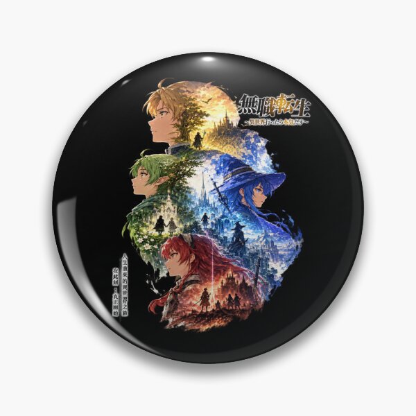 Item preview, Mushoku Tensei Jobless Reincarnation designed and sold by Theninelovequot.