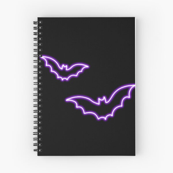Item preview, Purple Bats Neon Spooky Halloween Pastel Goth Aesthetic  designed and sold by Super Neon Pixels .