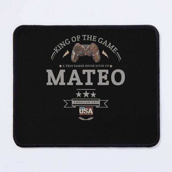 Item preview, Name Of Mateo With Game Controller For Gamers Fans. designed and sold by KIDS FASHION.