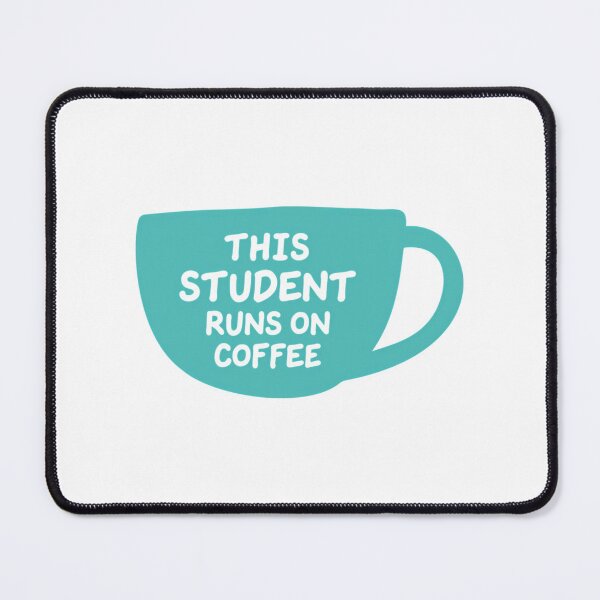 Item preview, This Student Runs On Coffee designed and sold by naovios.