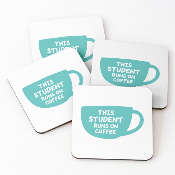 Item preview, This Student Runs On Coffee designed and sold by naovios.