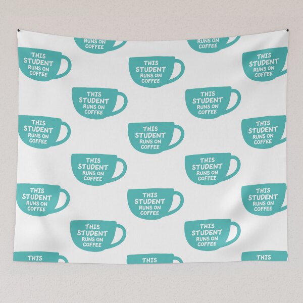 Item preview, This Student Runs On Coffee designed and sold by naovios.