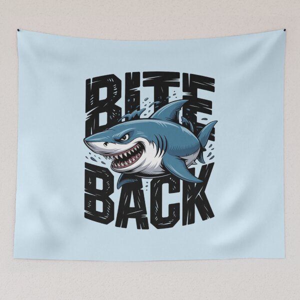 Item preview, Bite Back Shark designed and sold by 123ks.