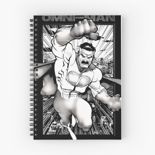 Item preview, Omni-Man Black And White  designed and sold by beauty-confetti.