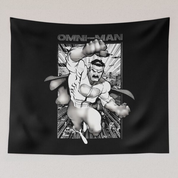 Item preview, Omni-Man Black And White  designed and sold by beauty-confetti.