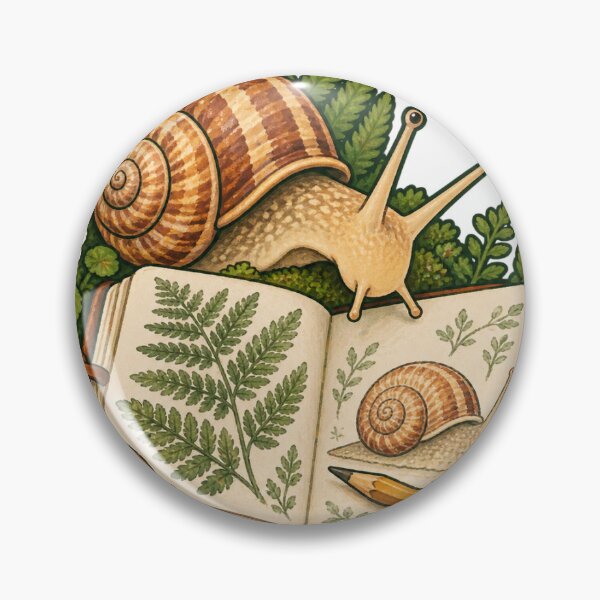 Item preview, Nature Journal Snail – Botanical Observation designed and sold by Mateuszex2010.