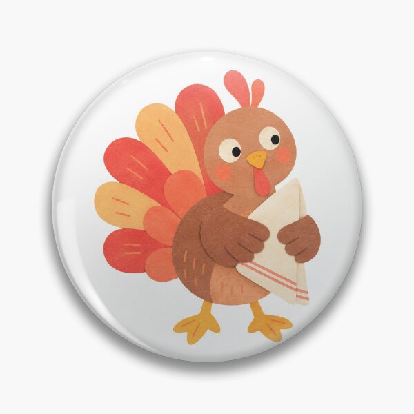 Item preview, Turkey with a Folded Napkin designed and sold by The-Art-of-D.