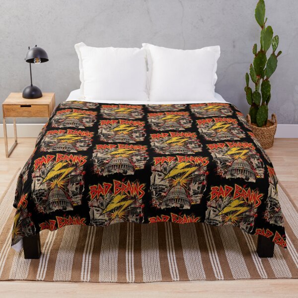 Item preview, Bad Brains – Vintage Hardcore Punk Lightning Capitol Art designed and sold by SarcasmLounge.