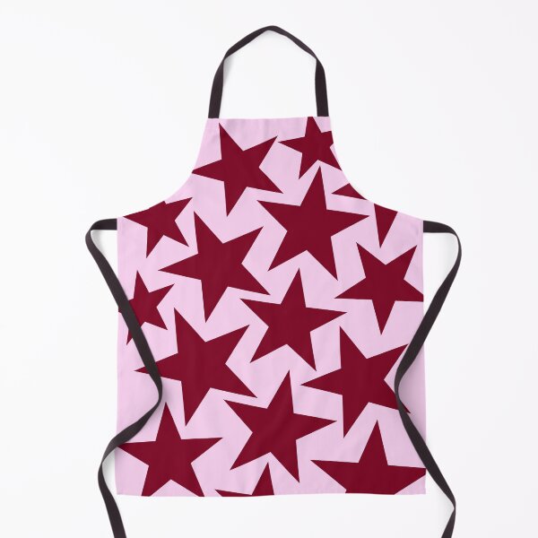 Item preview, Large Stars Burgundy Red and Pink designed and sold by Jeallan Designs.