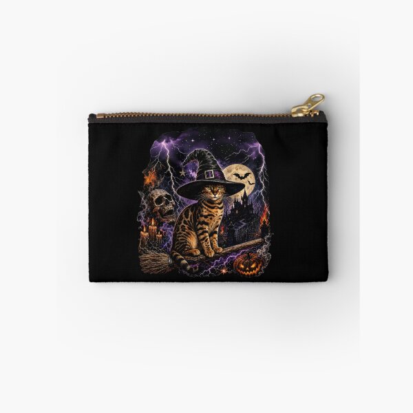 Item preview, Magical Bengal Cat Witch – Mystical Halloween designed and sold by Bengoer18.