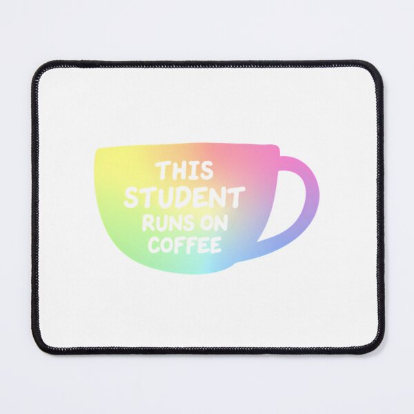 Item preview, This Student Runs On Coffee designed and sold by naovios.