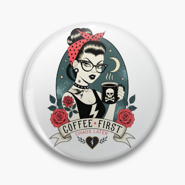 Item preview, Coffee First Chaos Later designed and sold by Snifferius.