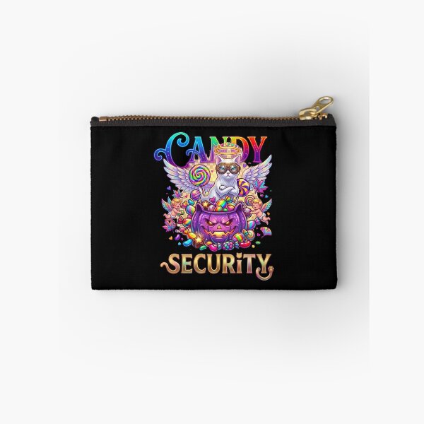 Item preview, Candy Security Funny Rainbow Angel Cat Halloween designed and sold by Retro Whiskers.