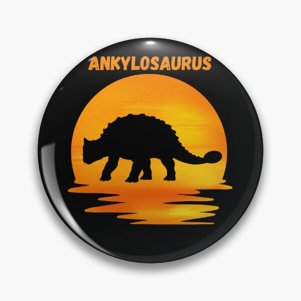 Item preview, Ankylosaurus dinosaur sunset design for dino lovers designed and sold by ewicraft.