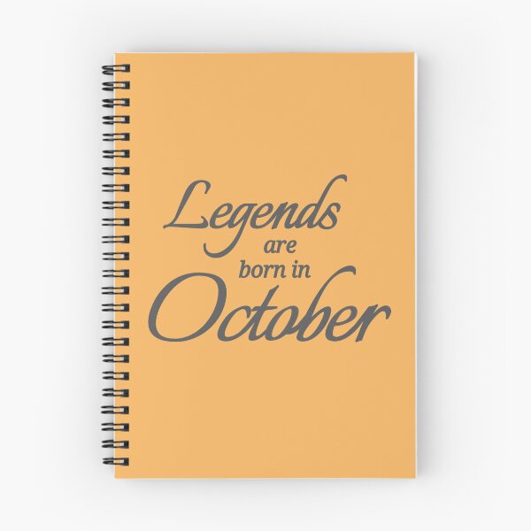 Item preview, Legends Are Born In October designed and sold by Urban Anomaly.