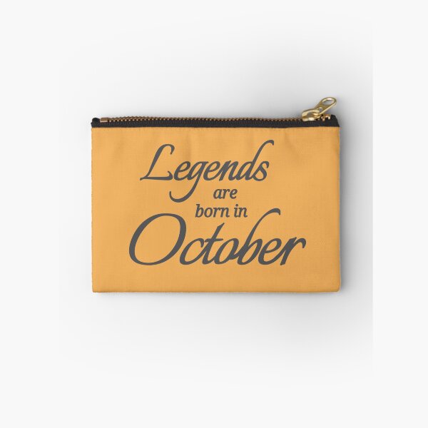 Item preview, Legends Are Born In October designed and sold by Urban Anomaly.