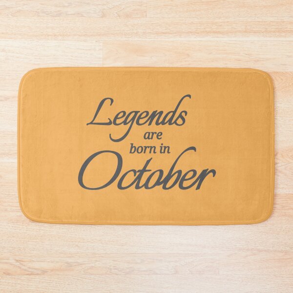 Item preview, Legends Are Born In October designed and sold by Urban Anomaly.