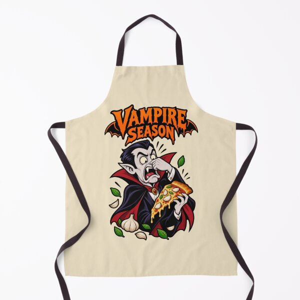 Item preview, Vampire Season Funny Halloween Garlic Pizza Gift designed and sold by Travel Souvenirs 30.