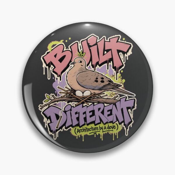 Item preview, Mourning Dove Flimsy Nest Built Different Funny Graffiti Bird designed and sold by shifumart.