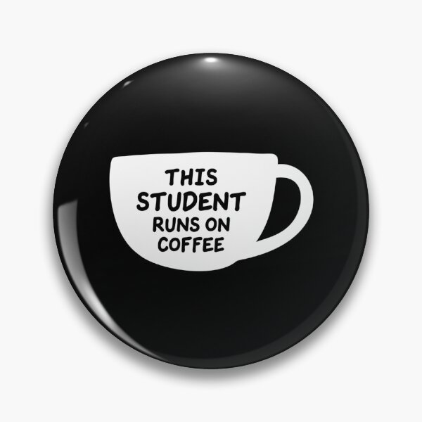 Item preview, This Student Runs On Coffee designed and sold by naovios.