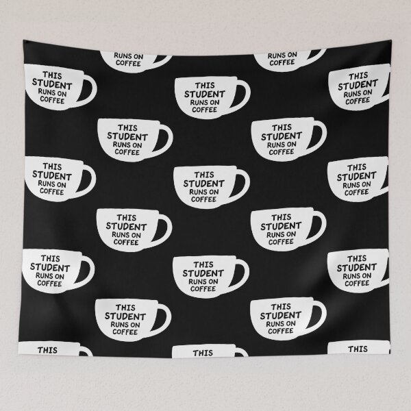 Item preview, This Student Runs On Coffee designed and sold by naovios.