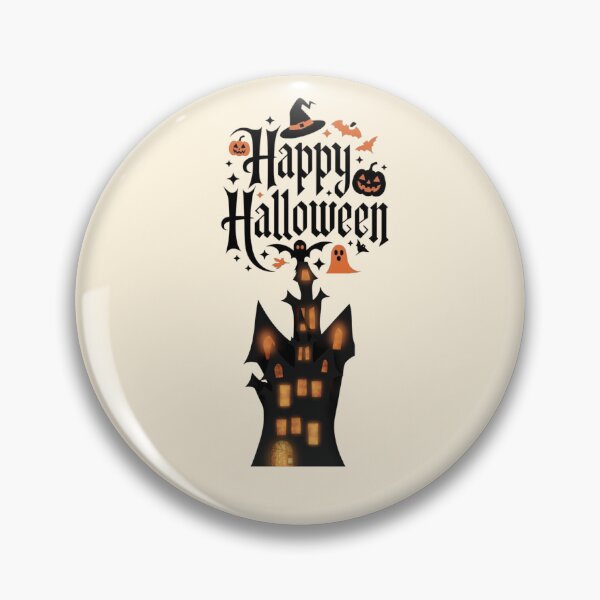 Item preview, Happy Halloween Haunted House Gothic Design designed and sold by Ayiita.