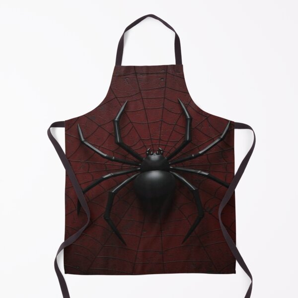Item preview, Black Spider On Crimson Web Artwork  designed and sold by NivyasArtistry.