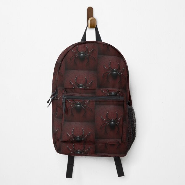 Item preview, Black Spider On Crimson Web Artwork  designed and sold by NivyasArtistry.