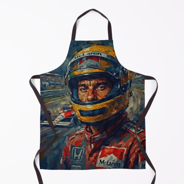 Item preview, Senna Formula One Racing Fine Art Tribute designed and sold by Art's Diner.