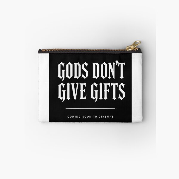 Item preview, Gods Don't Give Gifts Title Poster designed and sold by The Freedom Forge.