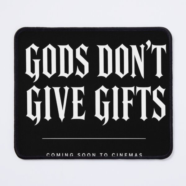 Item preview, Gods Don't Give Gifts Title Poster designed and sold by The Freedom Forge.