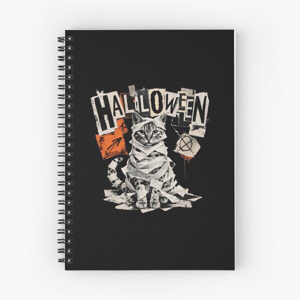 Item preview, Mummy cat in toilet paper – Destroyed Halloween Newspaper Shirt designed and sold by Bengoer18.