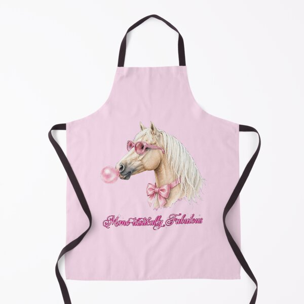 Item preview, Mane-tastically Fabulous Horse - Cute Pink Coquette Horse designed and sold by Vibe-Vary.