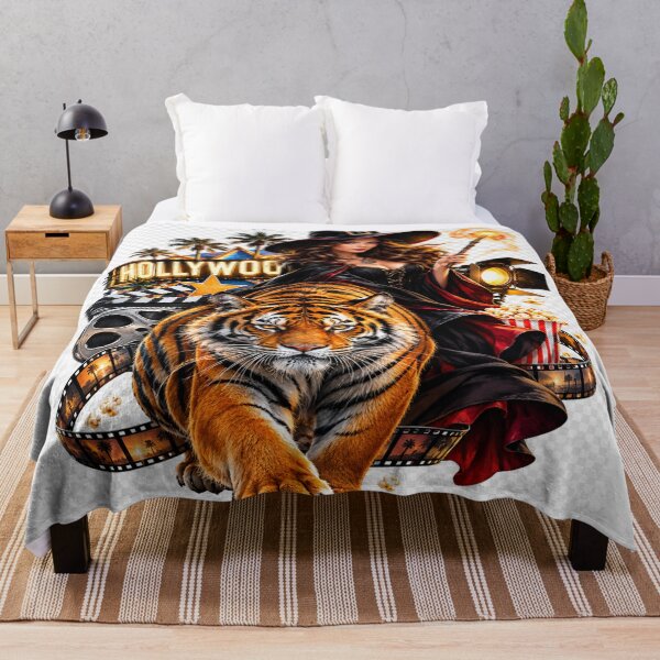 Item preview, Witch riding tiger art designed and sold by urbanshop7.