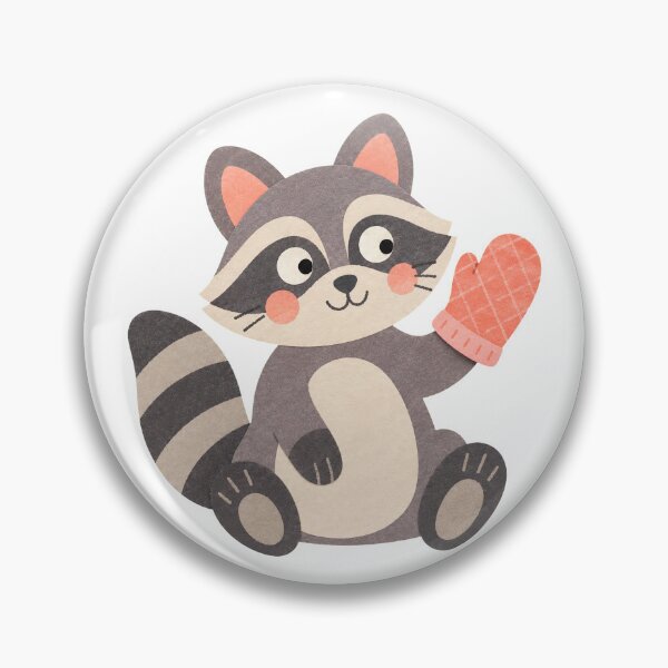 Item preview, Raccoon with a Pie Mitt designed and sold by The-Art-of-D.