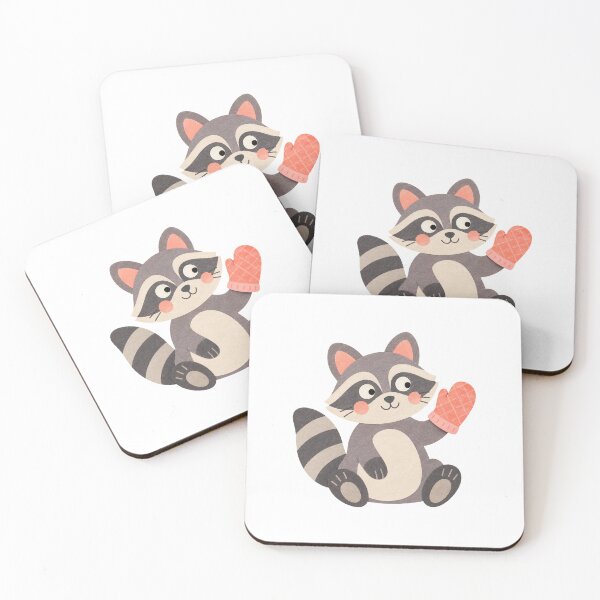 Item preview, Raccoon with a Pie Mitt designed and sold by The-Art-of-D.