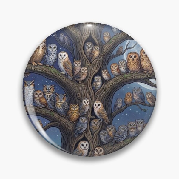 Item preview, Full Moon Tree Owls designed and sold by Vasator1585.