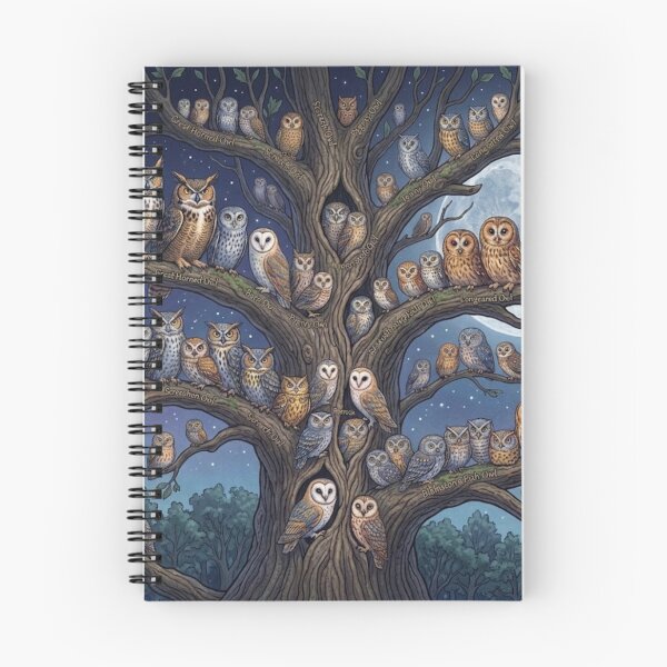 Item preview, Full Moon Tree Owls designed and sold by Vasator1585.