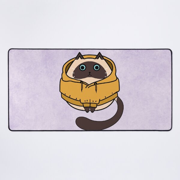 Item preview, Cute Siamese Cat Merry Christmas Holiday Art designed and sold by stormk10.