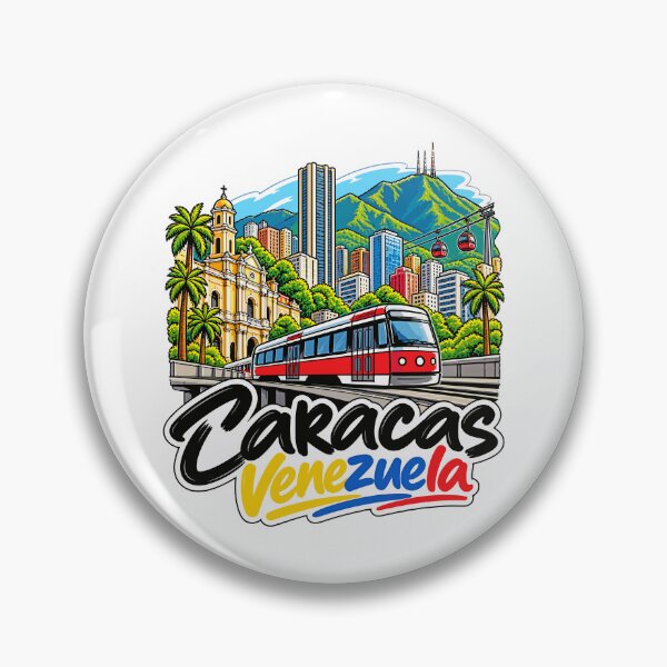 Item preview, Caracas Venezuela Illustrated Travel Art designed and sold by EdwinkOne.