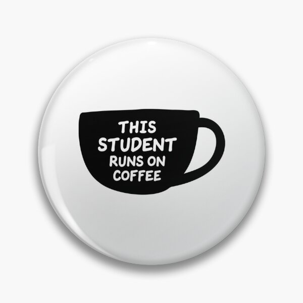 Item preview, This Student Runs On Coffee designed and sold by naovios.