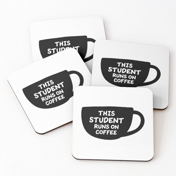 Item preview, This Student Runs On Coffee designed and sold by naovios.