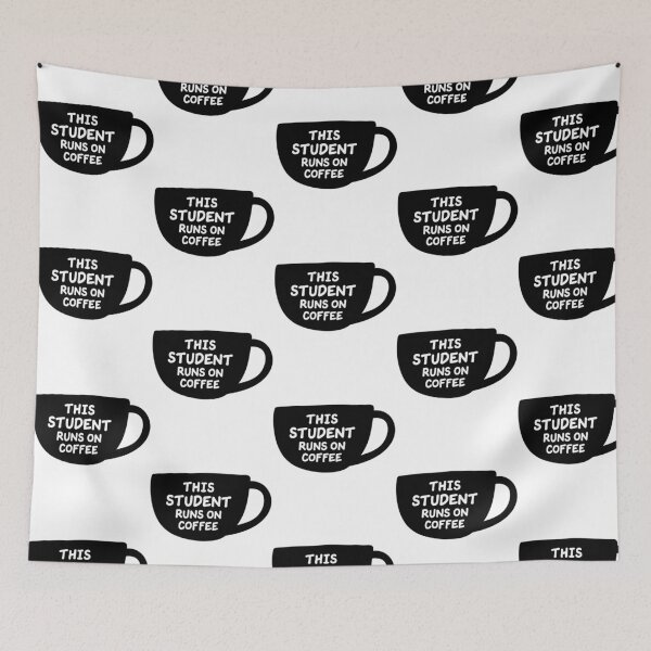 Item preview, This Student Runs On Coffee designed and sold by naovios.