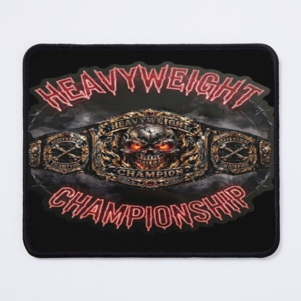 Item preview, Heavyweight Champion Underground Wrestling Skull Sticker designed and sold by FABIOLART.