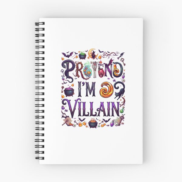 Item preview, Pretend I'm A Villain Lazy Halloween Costume Spooky Black Cat designed and sold by Retro Whiskers.